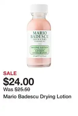 Sephora Mario Badescu Drying Lotion offer