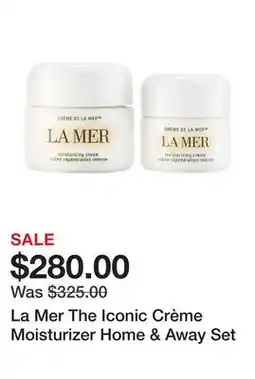 Sephora La Mer The Iconic Crème Moisturizer Home & Away Set offer