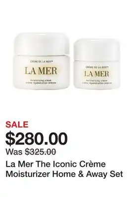 Sephora La Mer The Iconic Crème Moisturizer Home & Away Set offer