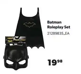 Real Canadian Superstore Batman roleplay set offer