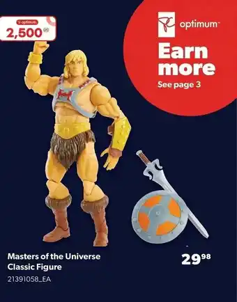 Real Canadian Superstore Masters of the universe classic figure offer