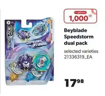 Real Canadian Superstore Beyblade speedstorm dual pack offer