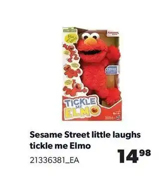 Real Canadian Superstore Sesame street little laughs tickle me elmo offer