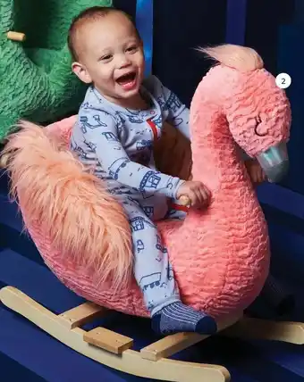 Real Canadian Superstore Joyride flamingo sit-in rocking toy offer