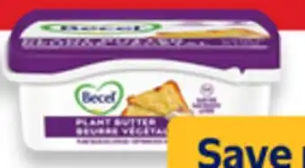 Walmart Becel Plant Butter Garlic Spread offer