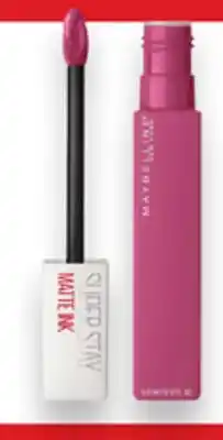 Walmart Maybelline New York Superstay Lipstick offer