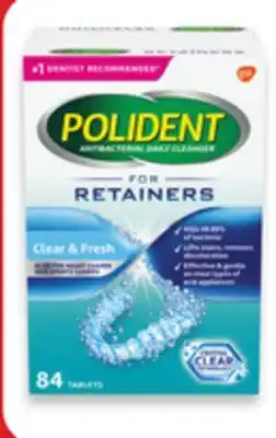 Walmart Polident Retainer Cleanser offer