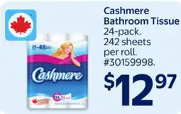 Walmart Cashmere Bathroom Tissue offer