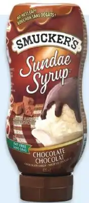 Walmart Smucker's Sundae Syrup offer