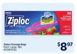 Walmart Ziploc Storage Bags offer