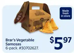 Walmart Brar's Vegetable Samosas offer