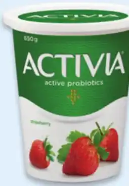 Walmart Activia Yogurt Tubs offer