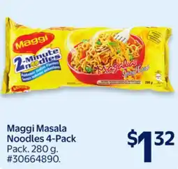 Walmart Maggi Masala Noodles 4-Pack offer