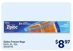 Walmart Ziploc Freezer Bags offer