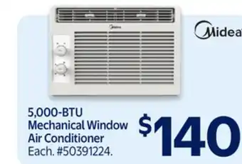Walmart 5.000-BTU Mechanical Window Air Conditioner offer