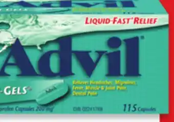 Walmart Advil Liqui-Gels offer