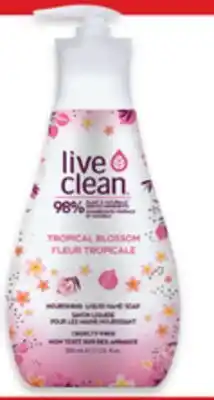 Walmart Live Clean Scented Hand Soap offer