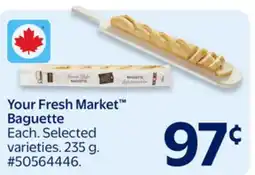 Walmart Your Fresh Market Baguette offer