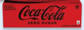 Walmart Coca-Cola Zero Sugar 12-Pack Pop offer