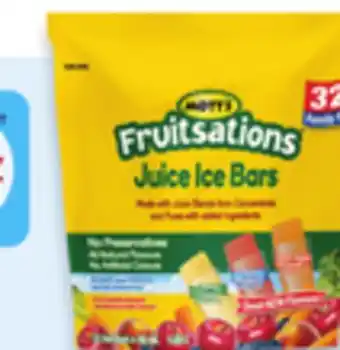 Walmart Mott's Fruitsations Ice Bars offer