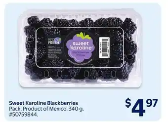 Walmart Sweet Karoline Blackberries offer