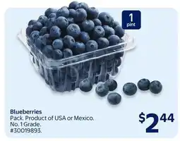 Walmart Blueberries offer