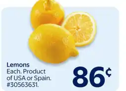 Walmart Lemons offer