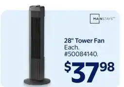 Walmart 28 Tower Fan offer