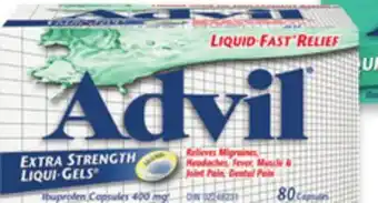 Walmart Advil Liquid-Gels offer