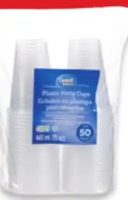 Walmart Great Value Red Clear, Coloured or Personalized Party Cups offer