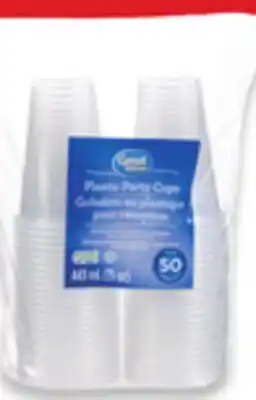 Walmart Great Value Red Clear, Coloured or Personalized Party Cups offer
