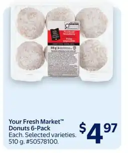 Walmart Your Fresh Market Donuts 6-Pack offer