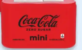 Walmart Coca-Cola Zero Sugar Mini Cans Pop offer