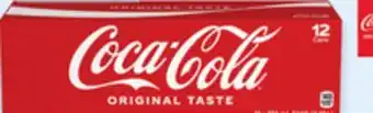Walmart Coca-Cola 12-Pack Pop offer
