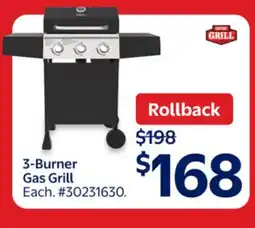 Walmart 3-Burner Gas Grill offer