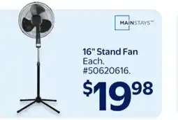 Walmart 16 Stand Fan offer
