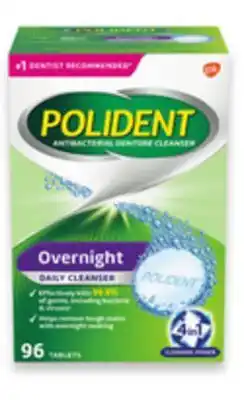 Walmart Polident Denture Cleanser offer