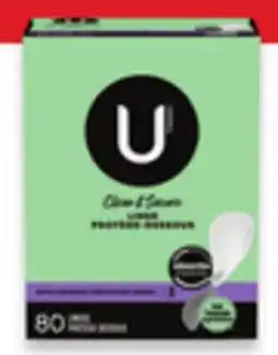 Walmart U by Kotex Liners offer