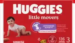 Walmart Huggies Mega Colossal or Super Econo Pack Diapers offer