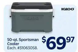 Walmart 50-qt. Sportsman Cooler offer