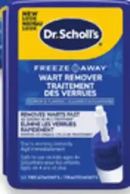 Walmart Dr. Scholl's Freeze Away Remover offer