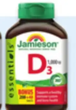 Walmart Jamieson Vitamin D 240s offer