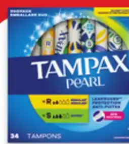 Walmart Tampax Pads offer