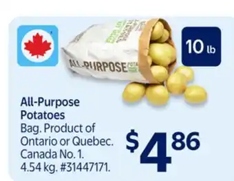 Walmart All-Purpose Potatoes offer