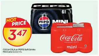Sobeys Soft Drinks Mini Cans offer