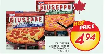 Sobeys Giuseppe Rising or Thin Crust Pizza offer