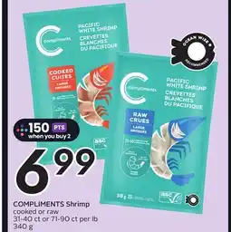 Sobeys Shrimp offer