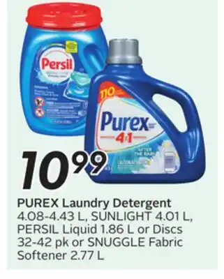 Sobeys PUREX Laundry Detergent offer