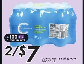 Sobeys Spring Water offer