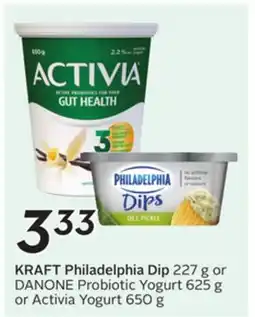 Sobeys KRAFT Philadelphia Dip offer